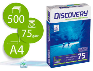 PAPEL DISCOVERY 0A4 075 GR 500 HOJAS