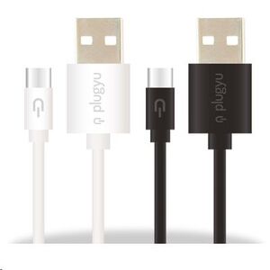 PLUGYU CABLE-USB TYPE C-1.5A BLANCO