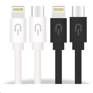 PLUGYU CABLE1M-USB TYPE C-LIGHT-2A BLANCO